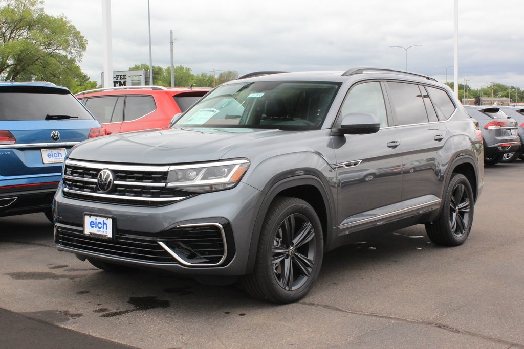 New 2021 Volkswagen Atlas 3.6L V6 SE w/Technology R-Line w/Technology R ...